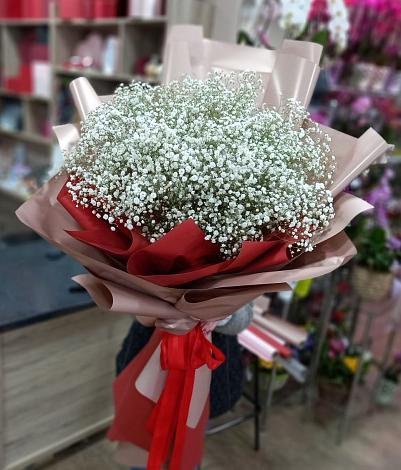 Букет цветов из: Гипсофила в Каргате