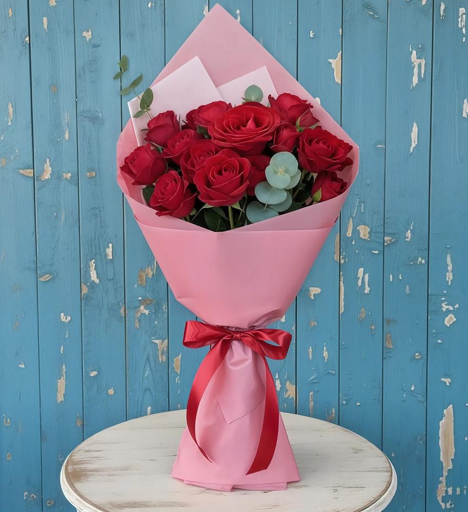 Букет цветов из: Розы в Каргате