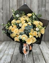 Букет цветов из:  Розы и Лизиантусы #REPLACE_PRED# Каргате