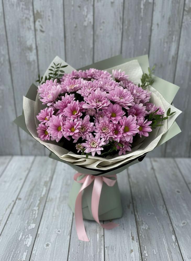 Букет цветов из: Хризантемы в Каргате