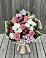 Букет цветов из: Альстромерии, Гвоздики, Розы и Хризантемы в Каргате