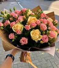 Букет цветов из:  Розы #REPLACE_PRED# Каргате
