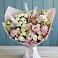 Букет цветов из: Альстромерии и Розы в Каргате