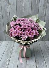 Букет цветов из:  Хризантемы в Каргате