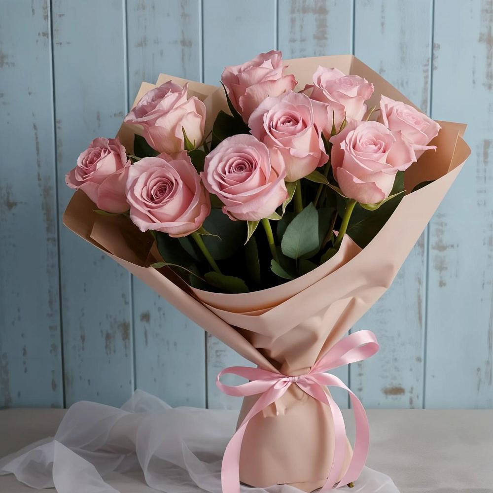 Букет цветов из: Розы в Каргате