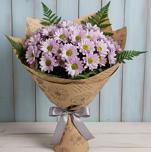 Букет цветов из:  Хризантемы #REPLACE_PRED# Каргате