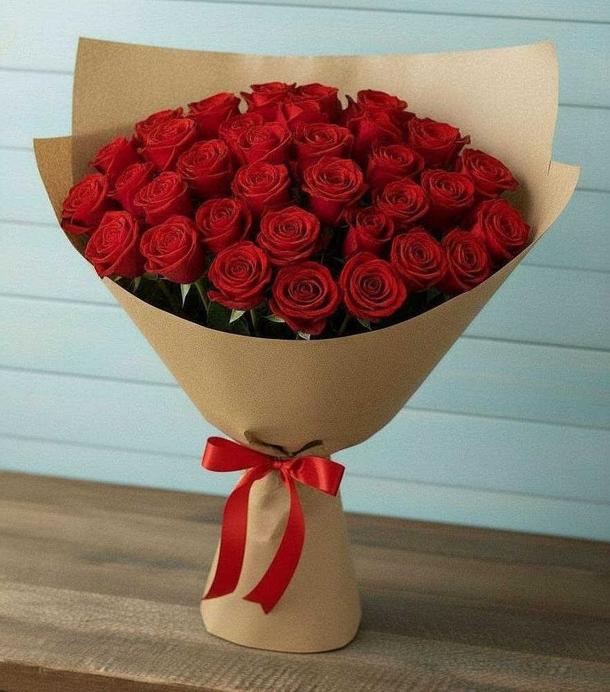 Букет Красные розы Милано в Каргате