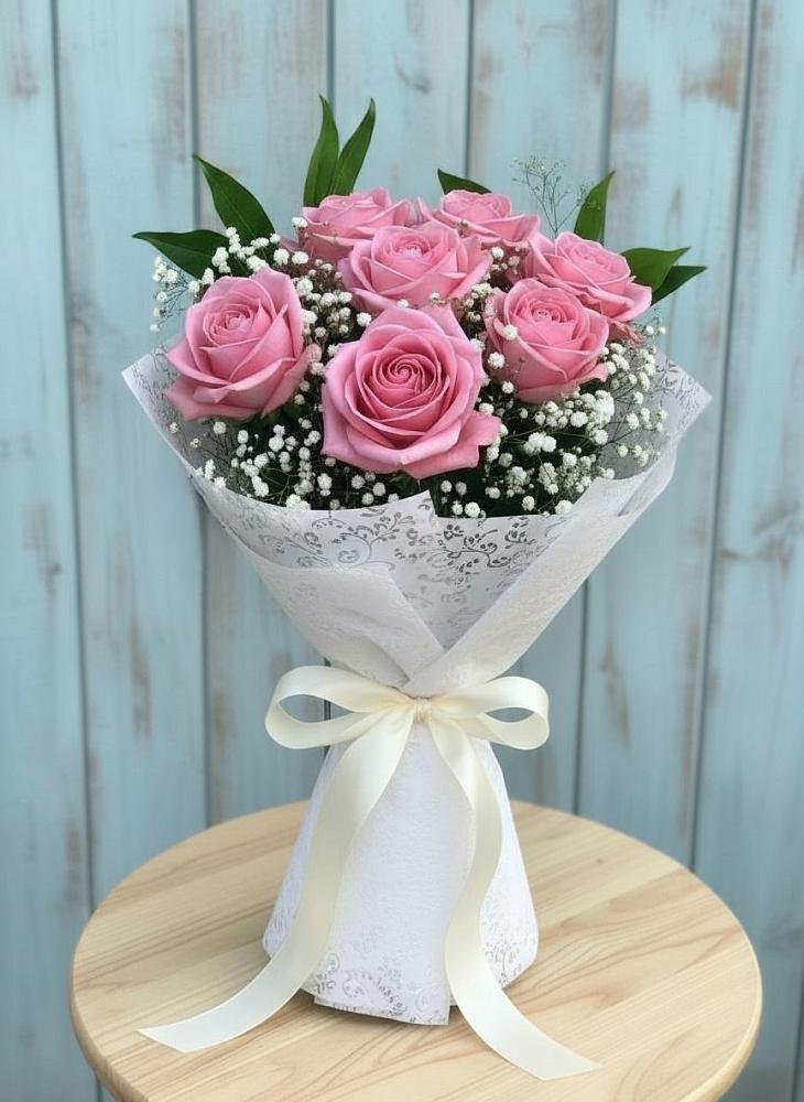 Букет цветов из: Розы в Каргате