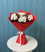 Букет цветов из:  Хризантемы #REPLACE_PRED# Каргате