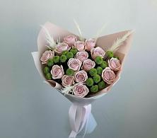 Букет цветов из:  Розы и Хризантемы в Каргате