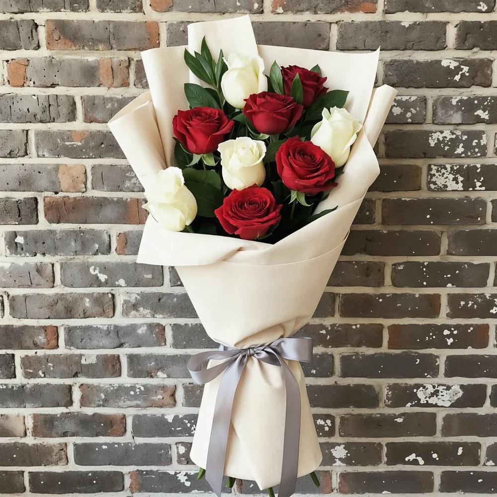 Букет цветов из: Розы в Каргате