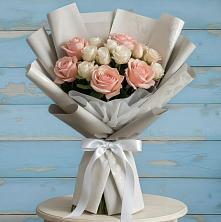 Букет цветов из:  Розы в Каргате