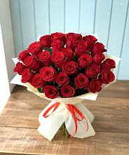 Букет 29 Красных роз в Каргате
