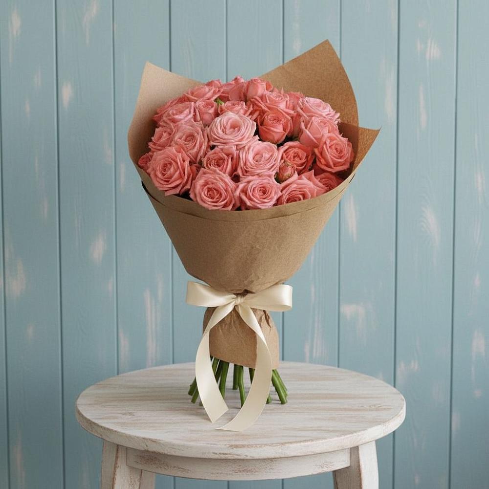 Букет цветов из: Розы в Каргате