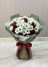 Букет цветов из:  Хризантемы в Каргате