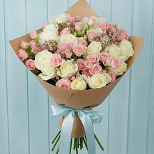 Букет цветов из:  Розы в Каргате